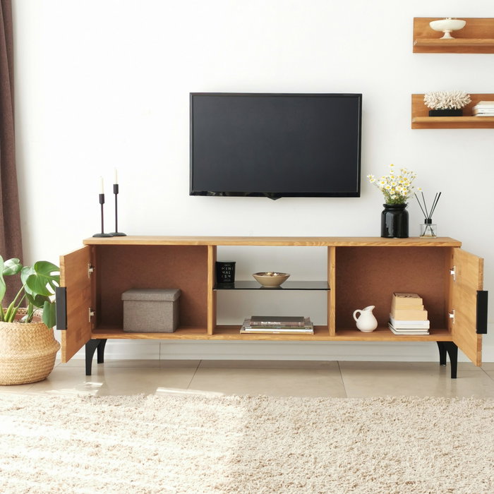 Hanah Home Mueble para TV Lidya - Roble